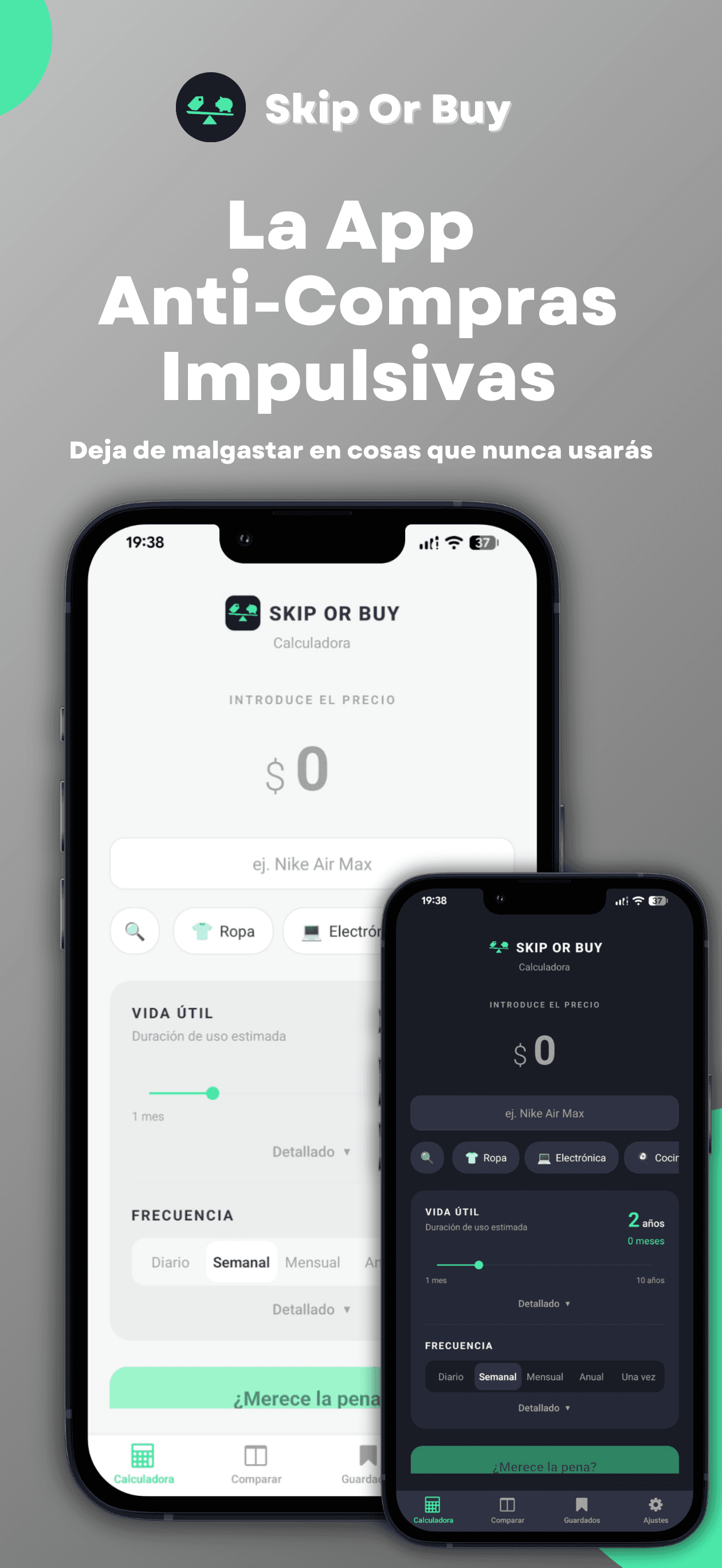 Skip Or Buy app screenshot